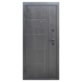 Дверь входная 2050х960х80 мм Форпост Олимп, правая, серый софт