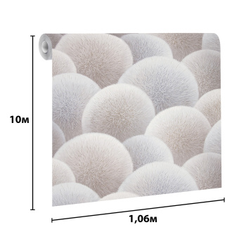 Обои флиз "Антураж" Puff AN8889-13 10*1,06м *6