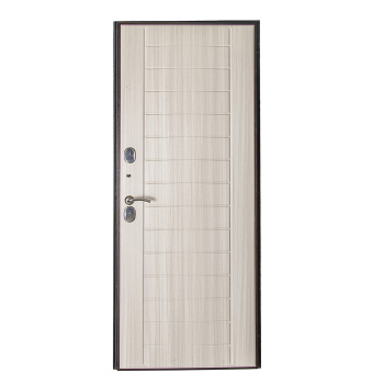 Дверь входная 2050х960х100 мм Дверной континент Комфорт 2, левая, медный антик/сандал светлый