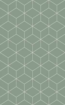 Плитка 40х25 см настенная 1.4 м² Шахтинская плитка Веста, зеленый