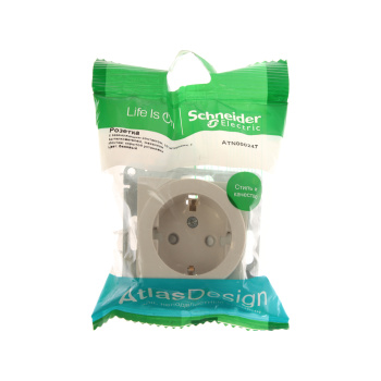 Механизм розетки TV ATLAS DESIGN оконечный 1DB беж. SchE ATN000291