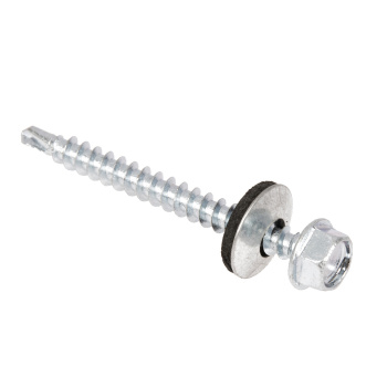 Саморезы кровельные BROZEX 4,8*51 цинк (10кг) промтара *10