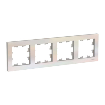 Рамка 4-м ATLAS DESIGN универс. жемчуг SchE ATN000404