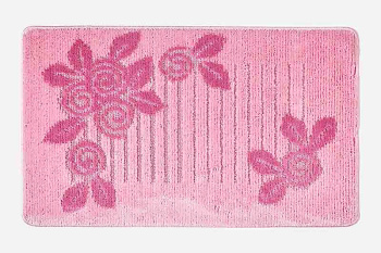 Коврик д/ванной Bombini "Classic" (60см х 100см) Фуксия CLC 201811 *1/40