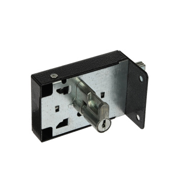 Замок накладной Омега ЗН 1, цвет серебро