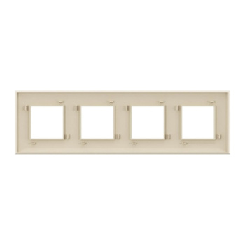 яяяРамка 8мод. ARTLEBEDEV Avanti "Ванильная дымка" ДКС 4405908