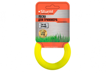 Леска Sturm!, 15 м, 3 мм, квадрат крученый