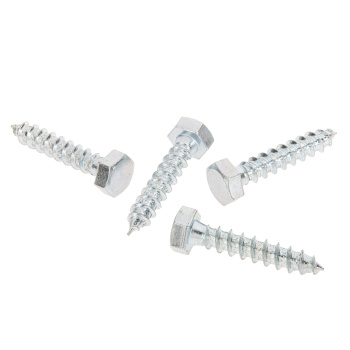 Шурупы по дереву BROZEX 8,0*40 шестигранник (4шт) *10/100