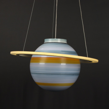 Люстра 8407 BL 32W*2+Е27 blue 600мм S=6м2 VERNER LIGHTING *1