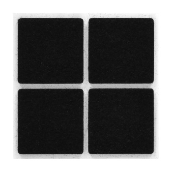 Протекторы защитные из фетра черные 38*38мм, VORTEX /30 24347 Протекторы защитные из фетра черные 38*38мм, VORTEX /30 24347