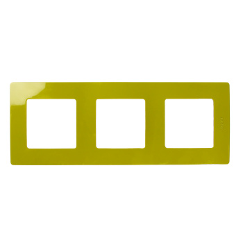 яяяРамка "Etika" 3-м. зел. Leg 672543 *1