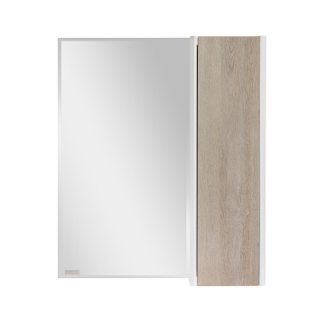 Зеркало-шкаф Домино Uno 60, левый/правый, 60x72x15.2 см, дуб серый