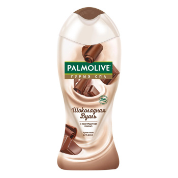 яяяГель д/душа ПАЛМОЛИВ Гурмэ СПА Шоколадная вуаль 250мл *1/6