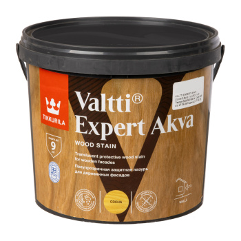 Антисептик 2.7 л для дерева Tikkurila Valtti Expert Akva, сосна