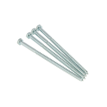 Шурупы по дереву BROZEX 8,0*160 шестигранник (4шт) *10/100