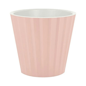 Кашпо пластм. "Sand" 3,3л d верха 190мм h177мм со вставкой Англ. роза IG640110032 *1/9