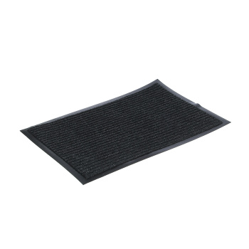 Коврик 40х60 см KOVROFF, влаговпитывающий, ребристый, черный