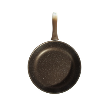 Сковорода алюм. а/приг.литая Kukmara "Marble Induction" Мрам.коф. d28см смки280а*1/4