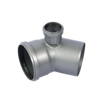 Отвод Ø 110 мм 45° с правым выходом Ø 50 мм *1/15