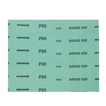 Шлифшкурка зерно  P80/20H оксид алюминия водостойкая тканевая 200*250 мм  *1