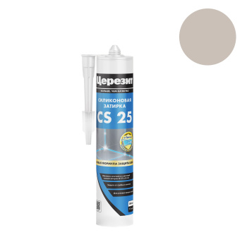 Затирка для швов 280 мл Церезит CS 25, багама