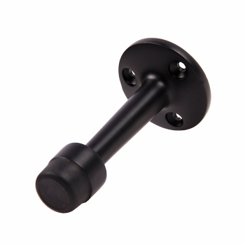 Упор дверной Code Deco DS-0018, черный матовый