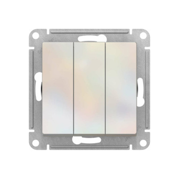 Механизм выключателя 3-кл. ATLAS DESIGN (сх.1+1+1) 10АХ жемчуг SchE ATN000431