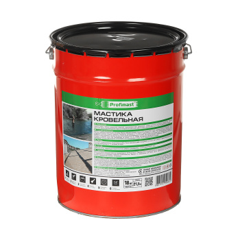 Мастика битумная 21.5 л Profimast, гидроизоляционная