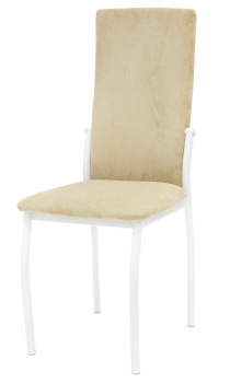 Стул СТОЛБУРГ В-610, 40х100х54 см, велюр, бежевый