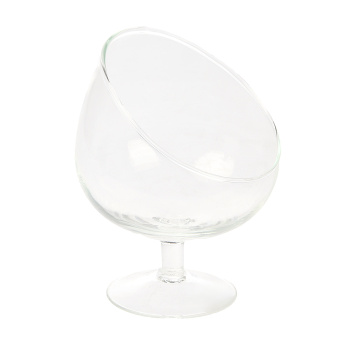 Ваза "Анабель" бренди с косым резом d-10*12см, h-15,5см, 1674 758479