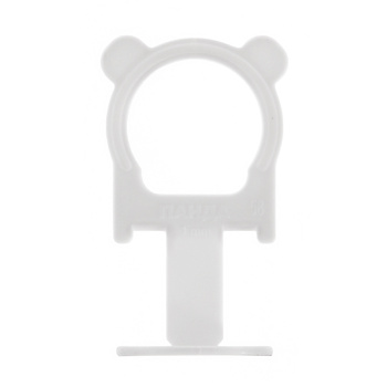 Система выравнивания плитки СВП зажим "Панда" 1,0мм (пакет 300шт) (арт.449-4300)   *1/10/20