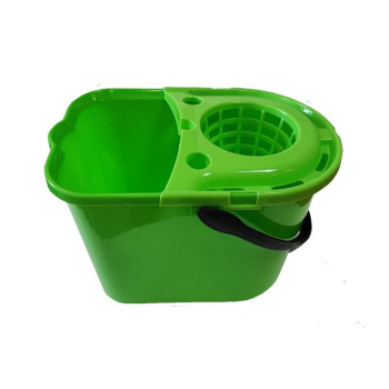 Ведро д/мытья пола пластм. 14л со вставкой для Отжима, прямоуголное ("МультиПласт") *1/10