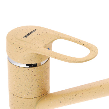 Смеситель для кухни Эверест В49-0259 длинный излив (бежевый) *1/10