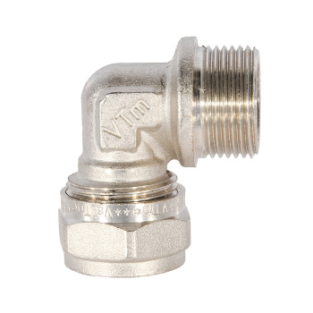 Уголок переходной 20х3/4"(Ø20) цанга/папа VALTEC 353 *10/70