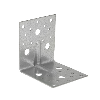 Уголок крепежный 105х105х90 мм ТехноСервис KUU, равносторонний, усиленный