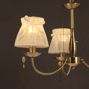 Люстра IL0023-3PSQ-24 AB CASTOR 40Вт Е14 S=18м2 *1