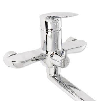 Смеситель для ванны Milardo Rora RORSB00M10, длинный излив, однорычажный, с лейкой