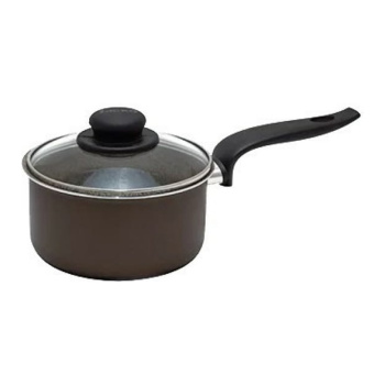 Кастрюля алюм.а/приг. Jarko "MERLETTO" 1,8л d16см Длинн.ручка, Стек.кр. JMr-416-11 *1/6