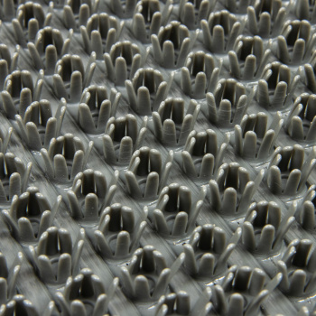 Коврик щетинистый 60*90 см на прот. осн. (мок.асфальт) "KOVROFF" Травка (арт.12127) *1/25 (МЭ75)