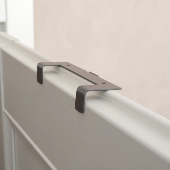 Вешалка надверная/настенная "Торонто 12" шир.440мм Графит ВКНТ12 ГР ("ЗМИ") *1