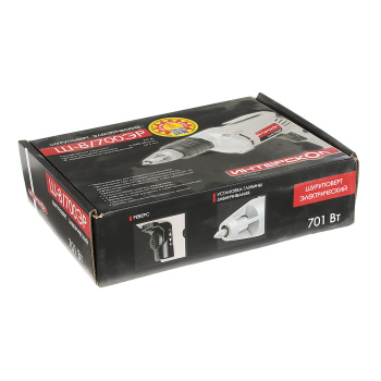 Дрель-шуруповерт ИНТЕРСКОЛ СЕТЕВОЙ Ш-8/700 ЭР(701 Вт,част.вращ.0-400об/м) *1/5