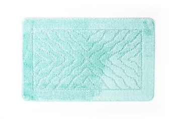 Коврик д/ванной Bombini "Classic" Комплект:(50см х 80см)+д/туалета Бирюзовый CLT 08 *1/25