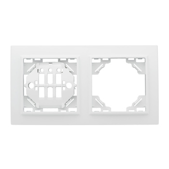 Рамка 2-м Минск горизонтальная бел. Basic EKF ERM-G-302-10