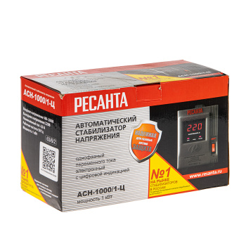 Стабилизатор напряжения АСН-1 000/1-Ц РЕСАНТА *1