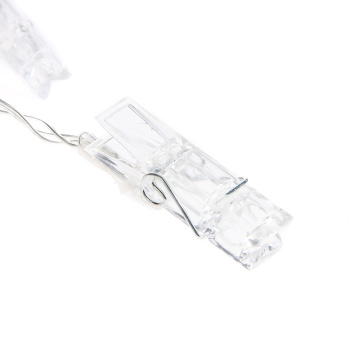 Гирлянда «Нить» Luazon Lighting, 5 м, 8 режимов, теплый белый, прищепки, 30 LED, IP20, 220 В Гирлянда «Нить» Luazon Lighting, 5 м, 8 режимов, теплый белый, прищепки, 30 LED, IP20, 220 В