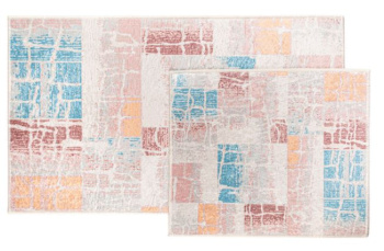 Коврик д/ванной Bombini "Velvet" Комплект:(60см х 100см)+д/туалета 1120 *1/35