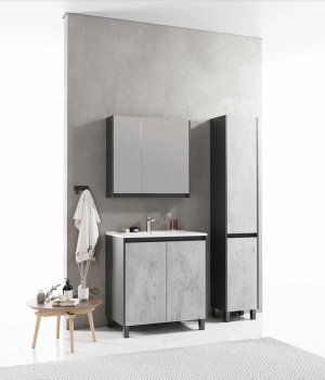 Тумба /Korall/ "Грэй 75" (выписывать раковину КБ517 Интро 75) *1/6