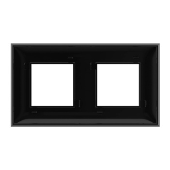 яяяРамка 4мод. ARTLEBEDEV Avanti "Черный квадрат" ДКС 4402904