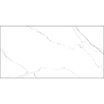 Керамогранит 1.44 м² Global Tile Marmo GT120600203MR, 1200х600х9 мм, глазурованный, белый
