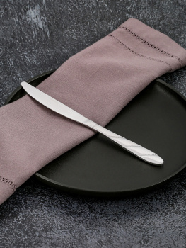 Нож столовый нерж. "Pearl" на подвеске DMC063 "Domenik" *1/12/72